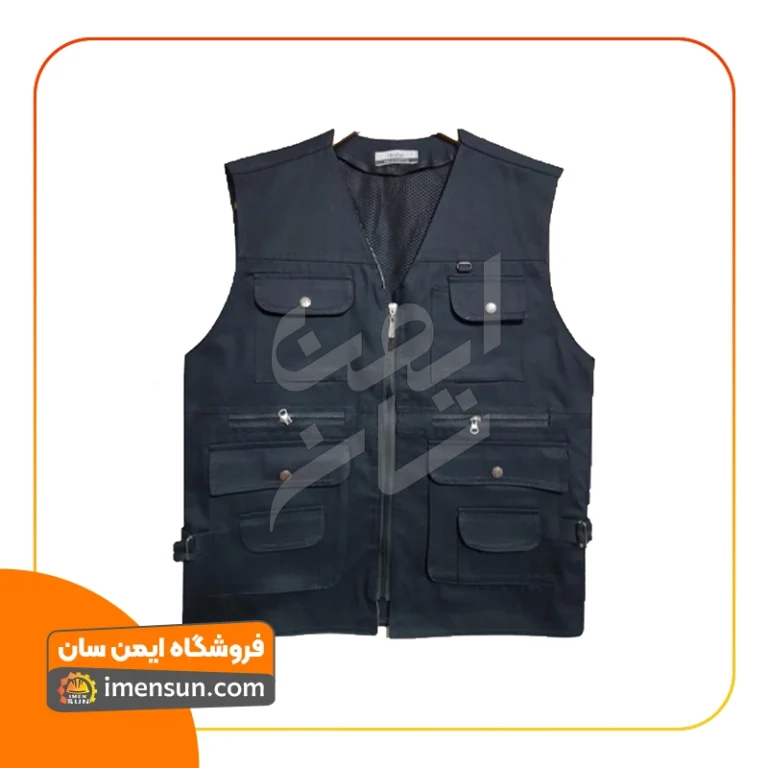 جلیقه خبرنگاری کتان