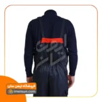 لباس کار دوبنده ست ورکی مشکی قرمز