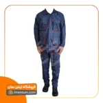 لباس کار ست ورک آبی