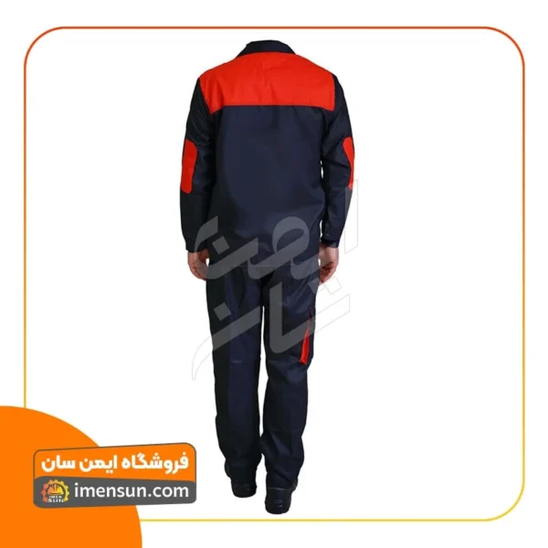 لباس کار ست ورک مشکی قرمز